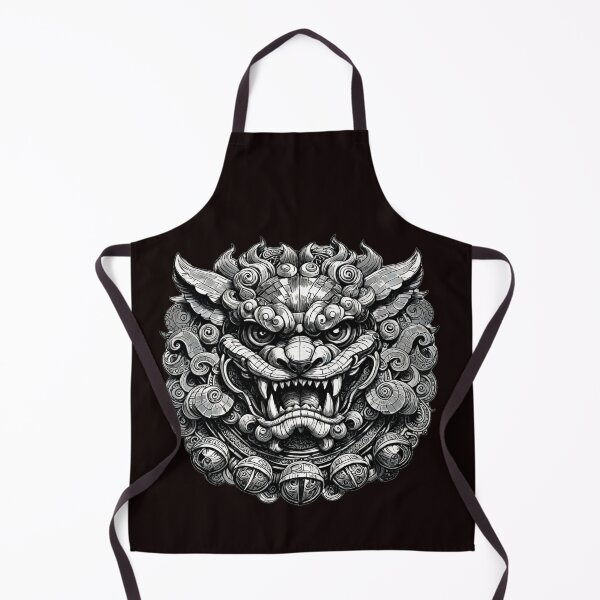Item preview, Japanese Foo Dog Art designed and sold by Uneekbiro.