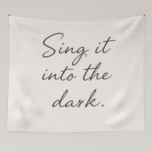Item preview, SING IT INTO THE DARK designed and sold by Midnight-Scribe.