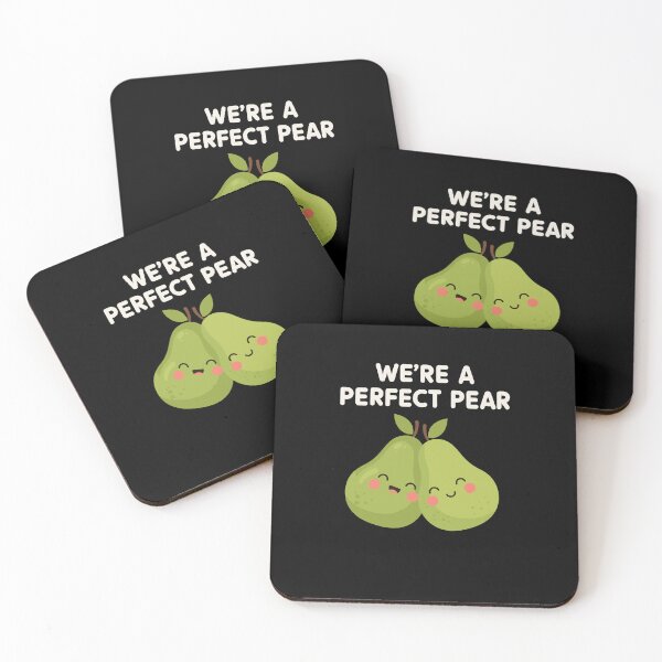 Item preview, WE’RE A PERFECT PEAR designed and sold by kittymerchph.