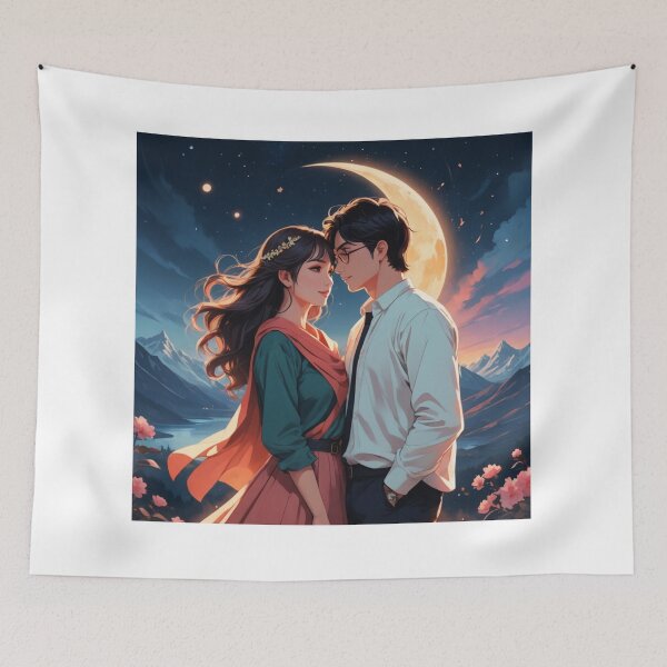 Item preview, Timeless Jack and Rose Love Story Cinematic Art designed and sold by Mukesh Saxena.