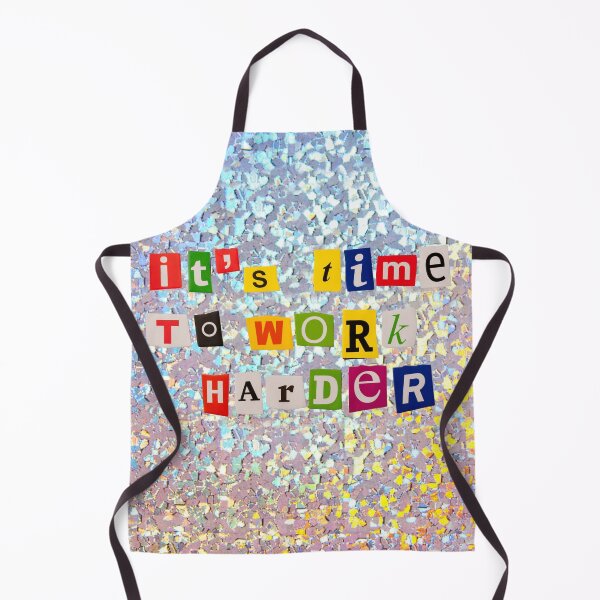 Item preview, It’s Time to Work Harder designed and sold by GoldenSparkleShop.