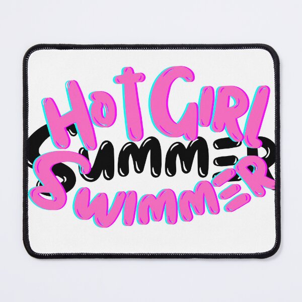 Item preview, Hot Girl Swimmer designed and sold by harmonicacave.