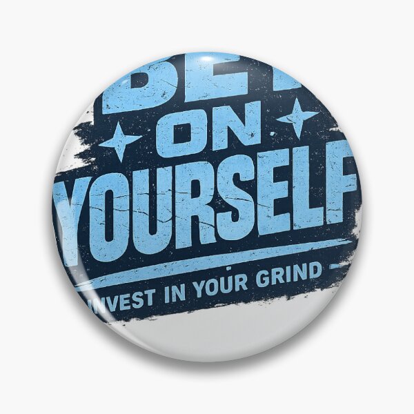 Item preview, Bet On Yourself Motivation Typography designed and sold by UsandCoDesigns.