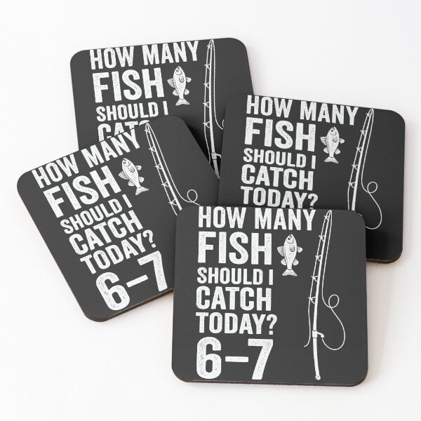 Item preview, Six Seven Meme Fish Angler 6-7 Funny Fishing 67  designed and sold by ArleneRowe.