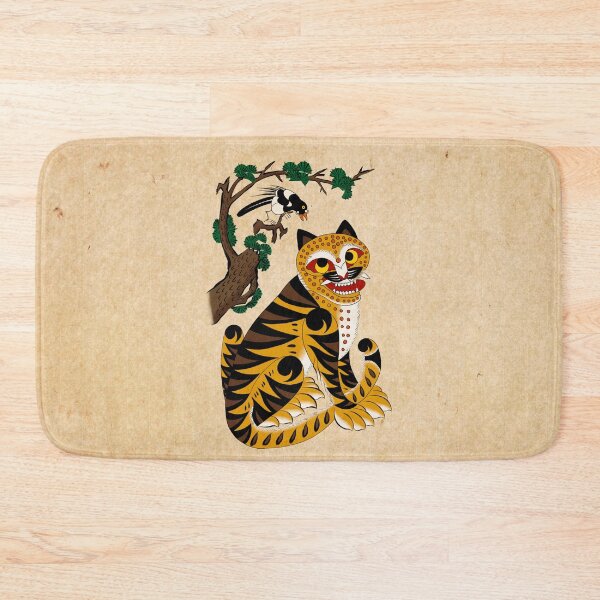 Item preview, The Golden Guardian: The Original Ho-Jak-Do Tiger  designed and sold by QamarART Paintings.