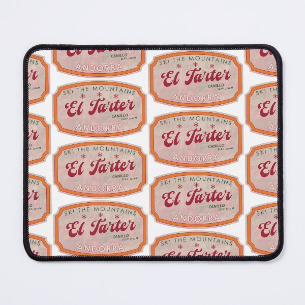 Item preview, El Tarter, Andorra, Canillo, Ski, textured skiing badge designed and sold by Wanderful-roads.