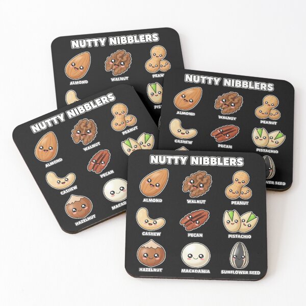 Item preview, Nutty Nibblers Cute Snacks designed and sold by Teeny Quities.