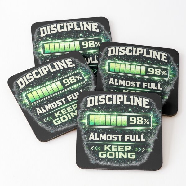 Item preview, Discipline Level 98% Keep Going designed and sold by UsandCoDesigns.
