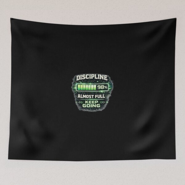 Item preview, Discipline Level 98% Keep Going designed and sold by UsandCoDesigns.