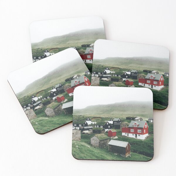 Item preview, Faroe Islands village – Nordic idyll in the fog designed and sold by Mauswohn.