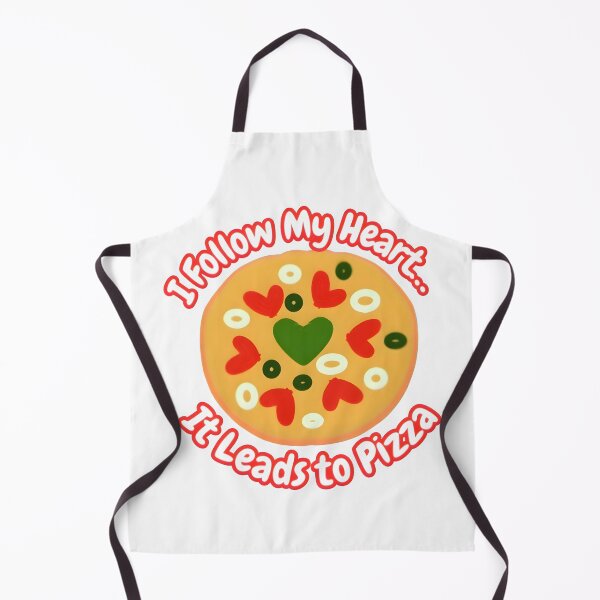 Item preview, Funny Pizza Heart Design for Food Lovers designed and sold by HopeAndHustle.
