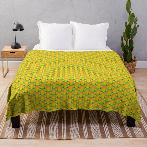 Item preview, Golden Hexagon Pattern Abstract Design designed and sold by Snout & Shout..