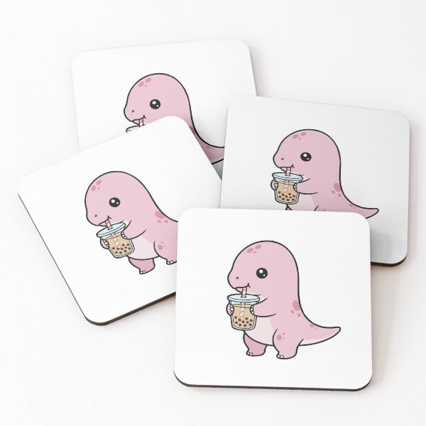 Item preview, Boba-saur pink designed and sold by LOVE, AMY.