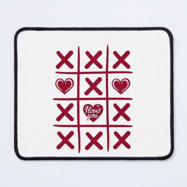 Item preview, Tic Tac Toe Valentine Love Hearts Romantic designed and sold by Star3NowForMe.