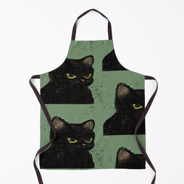 Item preview, black cat designed and sold by Ariesbunny111.