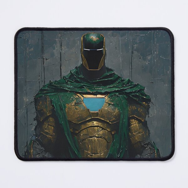 Item preview, The Sovereign Ascends - Dark Futuristic Warlord Design Art | Sci-Fi Fantasy Ruler Decor for Gaming Rooms & Offices designed and sold by ShopAyejaeys.