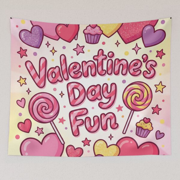 Item preview, Valentine's Day Fun Hearts and Candy Illustration designed and sold by DGtaLrtcom.