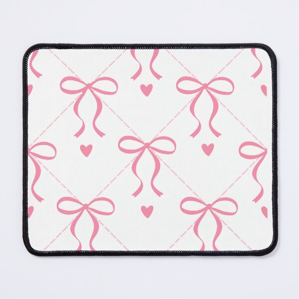 Item preview, Pink Bow Pattern – Cute Pastel Aesthetic Repeating Design designed and sold by ChibiBloom.