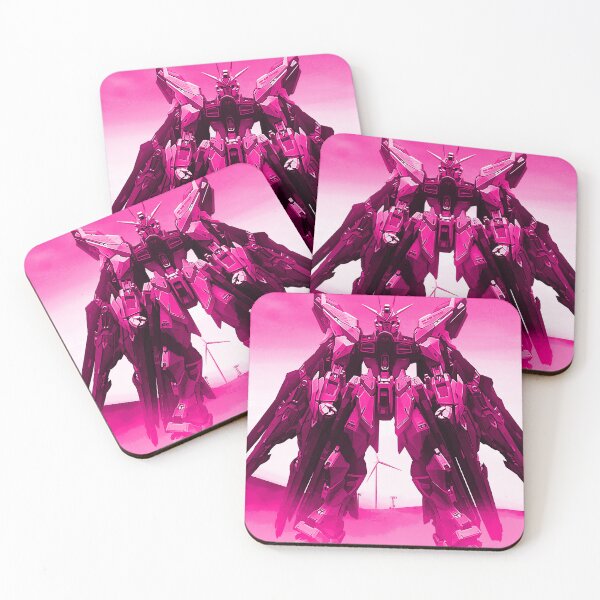 Item preview, pink strike freedom gundam illustration digital art designed and sold by sabartgunpla.
