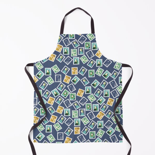 Item preview, Postal Worker Pattern with Stamps designed and sold by kapotka.