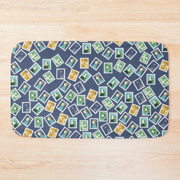 Item preview, Postal Worker Pattern with Stamps designed and sold by kapotka.