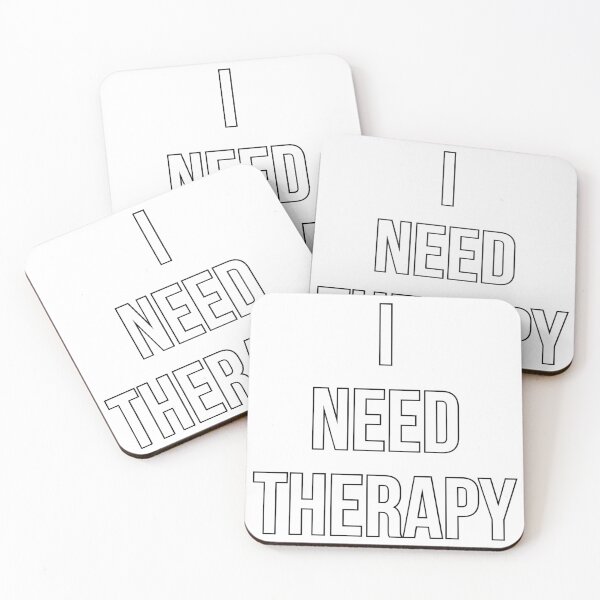 Item preview, I Need Therapy designed and sold by TheBaldEgo.
