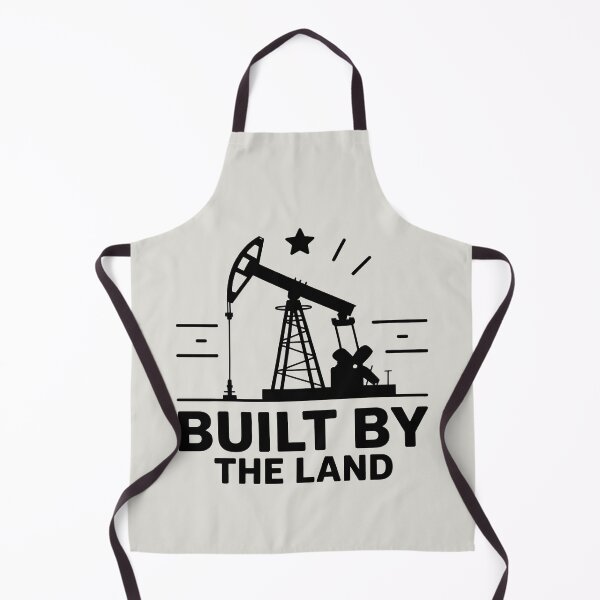 Item preview, Built By The Land Industrial Oil Rig Energy Heritage Art designed and sold by SplashTastic.