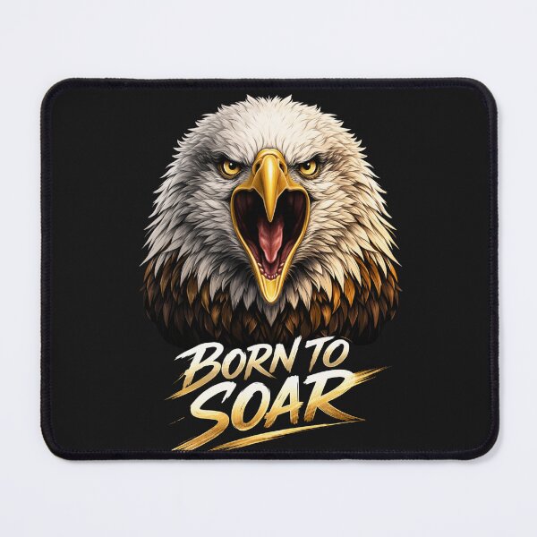 Item preview, Born to Soar – Powerful Eagle Head Streetwear Design designed and sold by TTStudio.