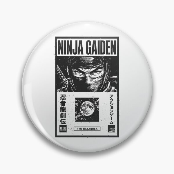 Item preview, Ninja Gaiden Ryu Hayabusa - Retro Manga Style designed and sold by WHAT THE SHIRT.