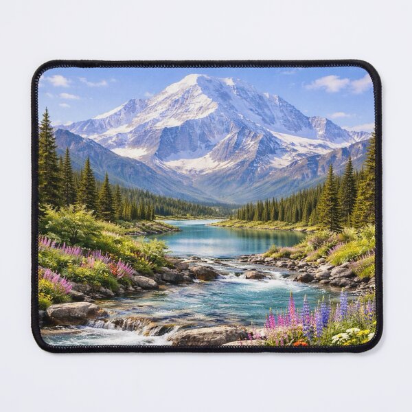 Item preview, Mt. McKinley (Denali) Alaska Landscape designed and sold by Myra365Art.