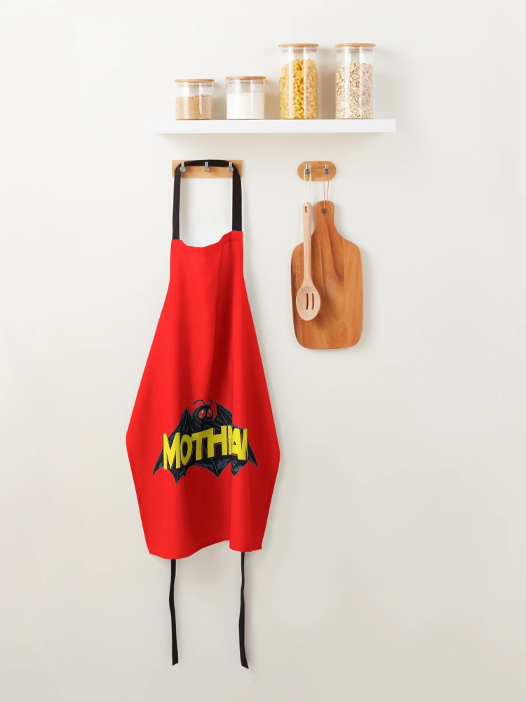 Thumbnail 4 of 6, Apron, Mothman designed and sold by Sakuga Drip.