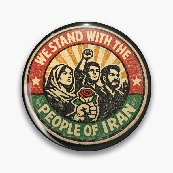 Item preview, We Stand With The People of Iran  designed and sold by DIRTYDUNNZ.