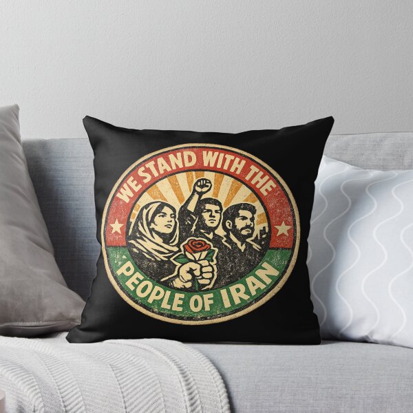Item preview, We Stand With The People of Iran  designed and sold by DIRTYDUNNZ.