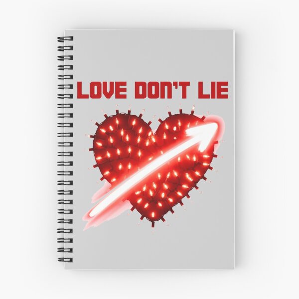 Item preview, Love Don't Lie Lights Heart Tee designed and sold by Mirks74.