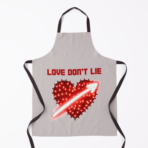 Item preview, Love Don't Lie Lights Heart Tee designed and sold by Mirks74.
