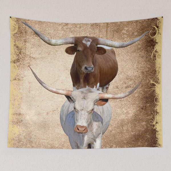 Item preview, LONG HORN CATTLE, DESIGN designed and sold by Barbara Jean Photo Art And Design.