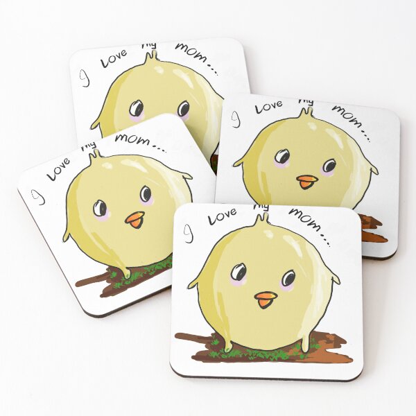 Aperçu de l'œuvre petit oiseau j'aime maman créée et vendue par SDFsignature.