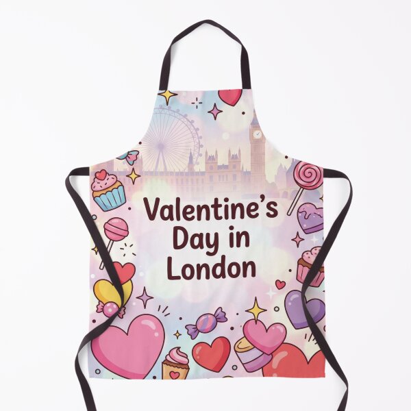 Item preview, Valentine's Day In London Sweet Candy Illustration designed and sold by DGtaLrtcom.