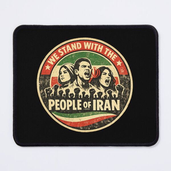 Item preview, We Stand With The People of Iran designed and sold by DIRTYDUNNZ.