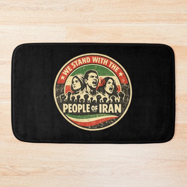 Item preview, We Stand With The People of Iran  designed and sold by DIRTYDUNNZ.