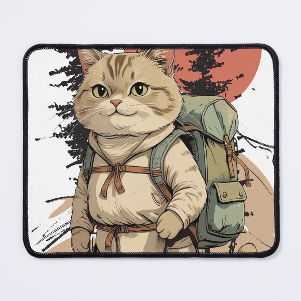 Item preview, Adventure Cat Backpacker designed and sold by yuki-hana.