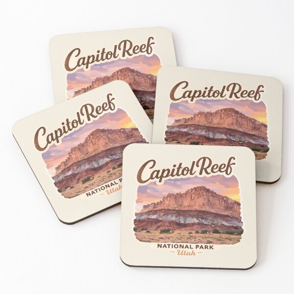Item preview, Capitol Reef National Park Utah Sticker designed and sold by Gideon Emmerich.