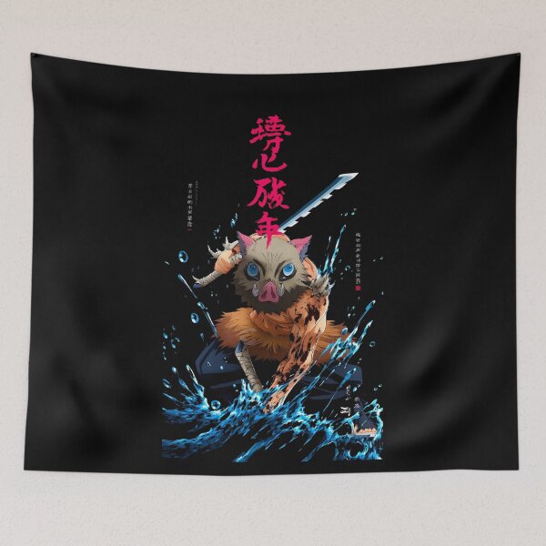 Item preview, Demon slayer Inosuke hashibira  designed and sold by pinedamikeb.