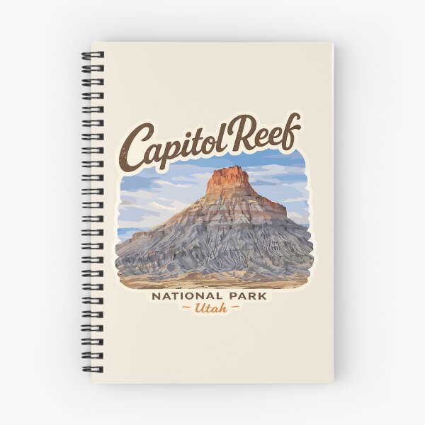 Item preview, Capitol Reef National Park Utah Sticker designed and sold by Gideon Emmerich.