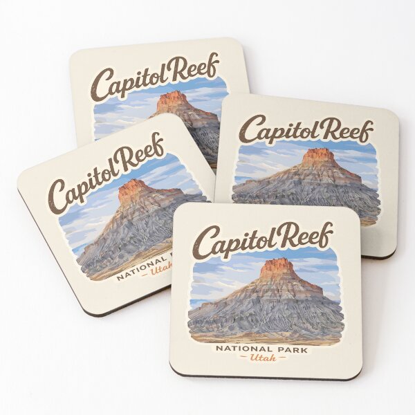 Item preview, Capitol Reef National Park Utah Sticker designed and sold by Gideon Emmerich.