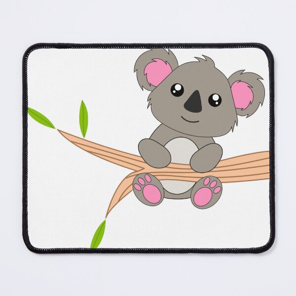 Item preview, Cute Koala Sitting on Tree Branch designed and sold by ChibiBloom.