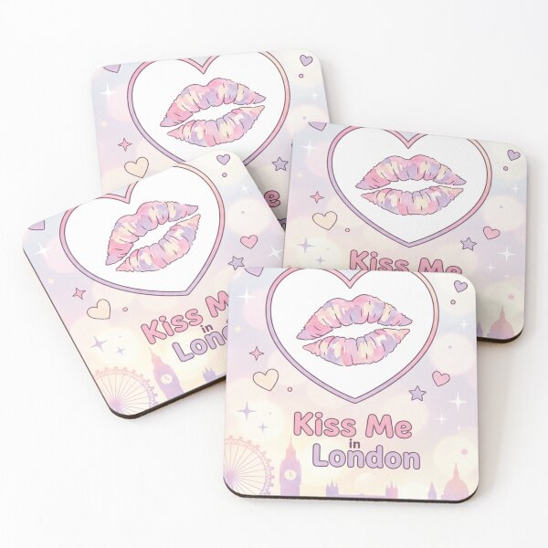 Item preview, Romantic Kiss Me In London Pastel Skyline designed and sold by DGtaLrtcom.