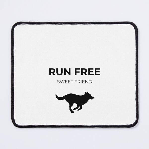 Item preview, Dog memorial - Run free sweet friend designed and sold by ForeverPaws.