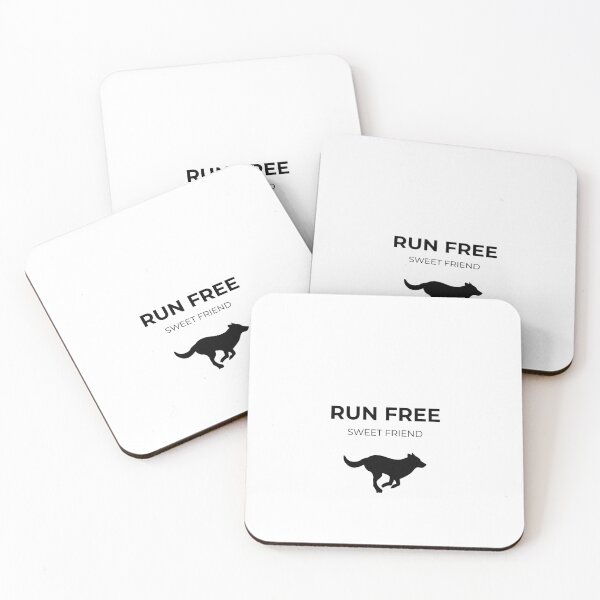 Item preview, Dog memorial - Run free sweet friend designed and sold by ForeverPaws.