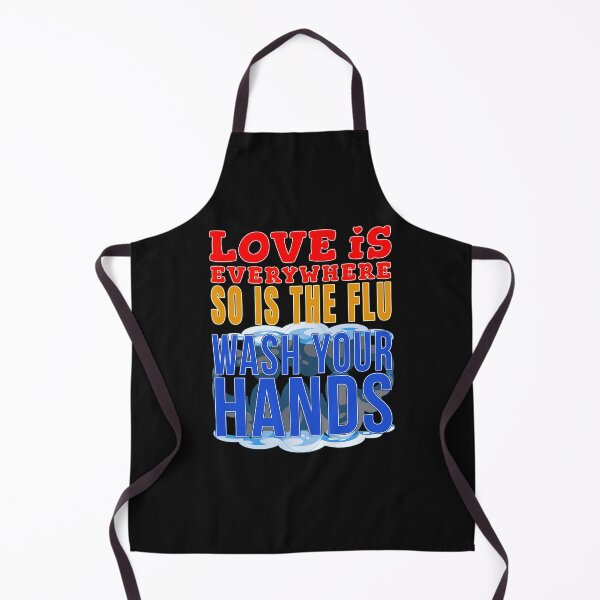 Item preview, Hand Hygiene Joke With Flu Line designed and sold by TomPrintForge Studio.